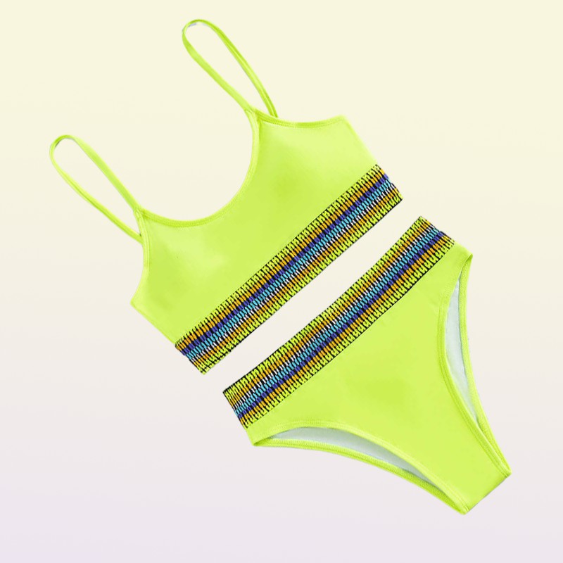 High Waist Bikinis Swimsuits Women Push Up Swimwear Print Bathing Suit Biquini Brazilian Bikini Summer New Beachwear