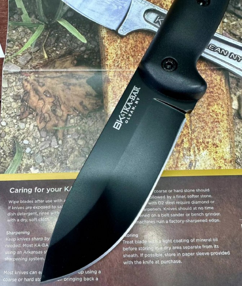 KA-BAR BK2 Becker Straight Fixed Blade Knife ABS Handle Tactical Self Defense EDC Tool Pocket Camping Hunting Knives a3005