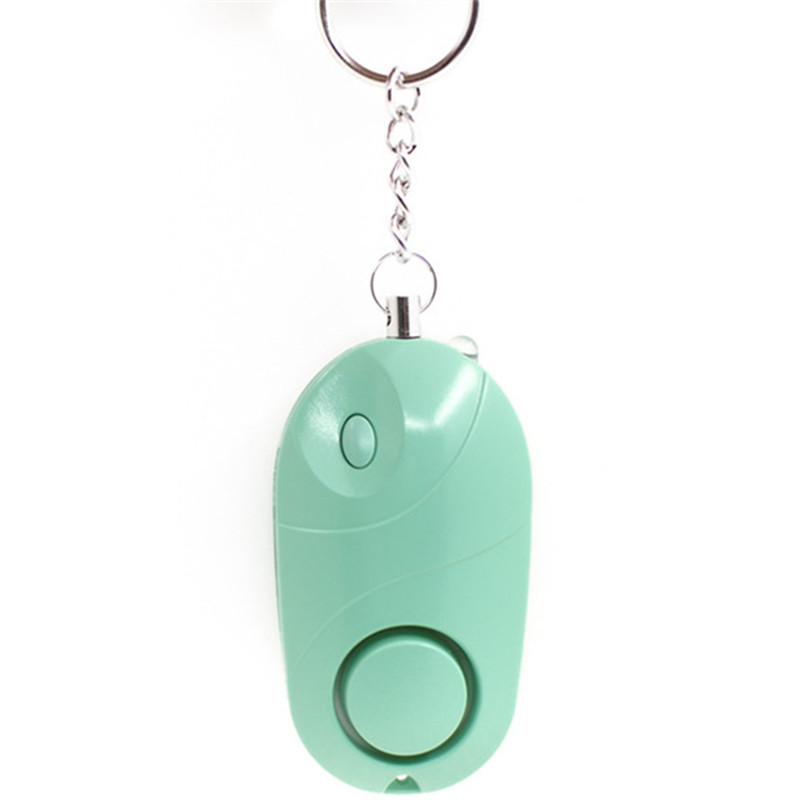 Personal Alarm for Children Girl Women Old Man Security Protect Alert Safety Scream Loud Keychain 130db Egg LED Anti-Lost Alarms DHL Free