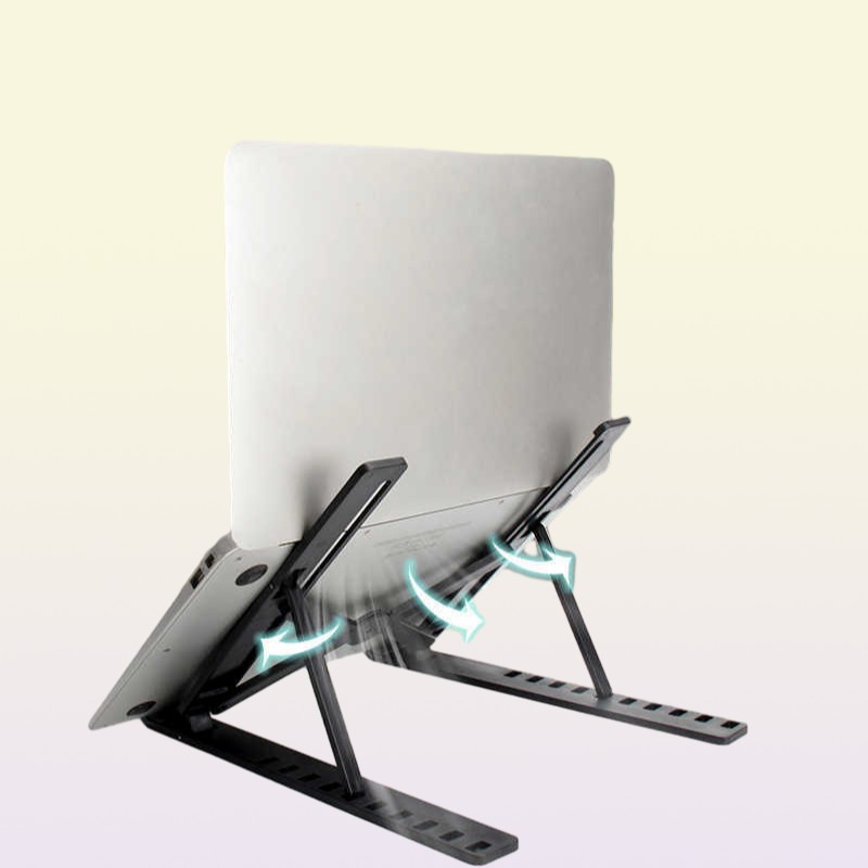 Tablet PC Stands Portable Laptop Stand Foldable Notebook Support Laptop Base Macbook Pro Holder Adjustable Bracket Computer Access