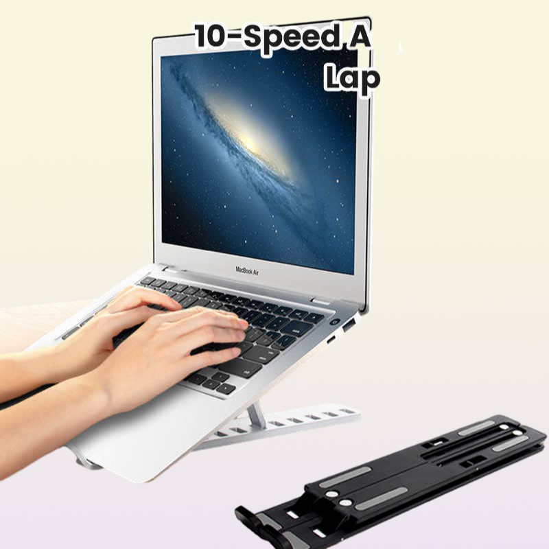 Tablet PC Stands Portable Laptop Stand Foldable Notebook Support Laptop Base Macbook Pro Holder Adjustable Bracket Computer Access