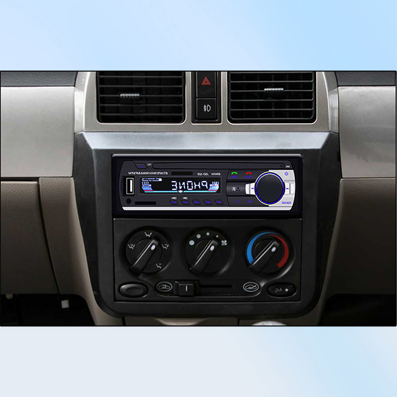 2025 new Other Auto Electronics Podofo Autoradio Car Radio Stereo Bluetooth FM Aux Input Receiver SD USB JSD-520 12V In-dash 1 din o MP3 Mul