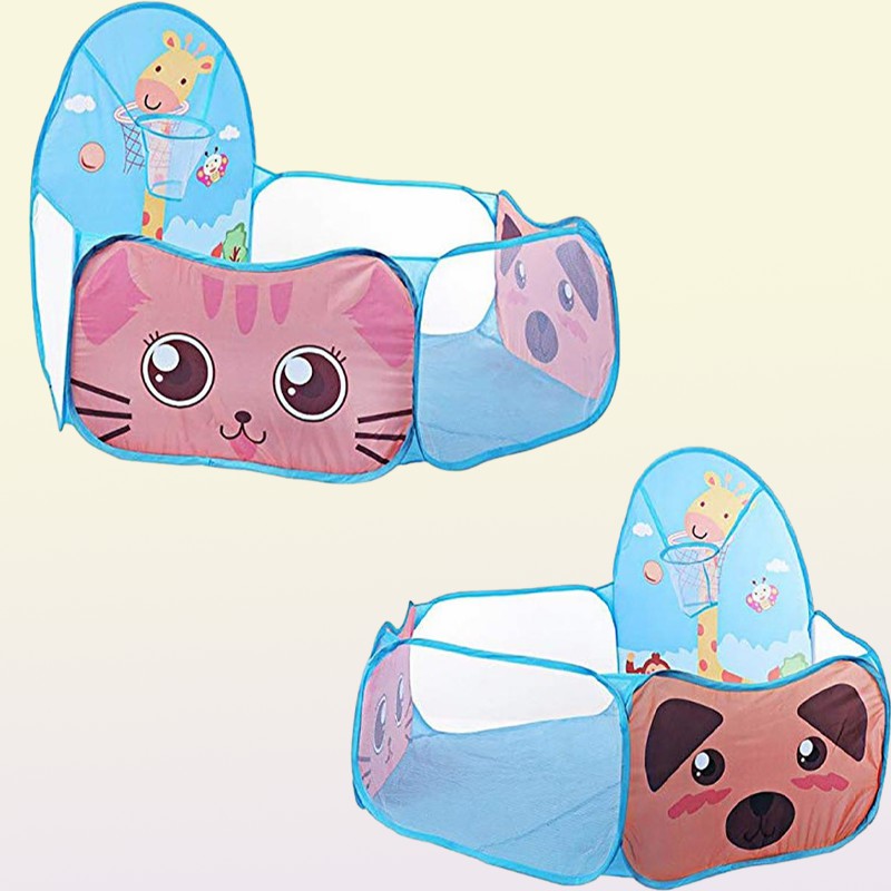 Tents And Shelters Portable Baby Playpen Outdoor Indoor Ball Pool Play Tent Kids Safe Foldable Playpens Game Of Balls For Gifts