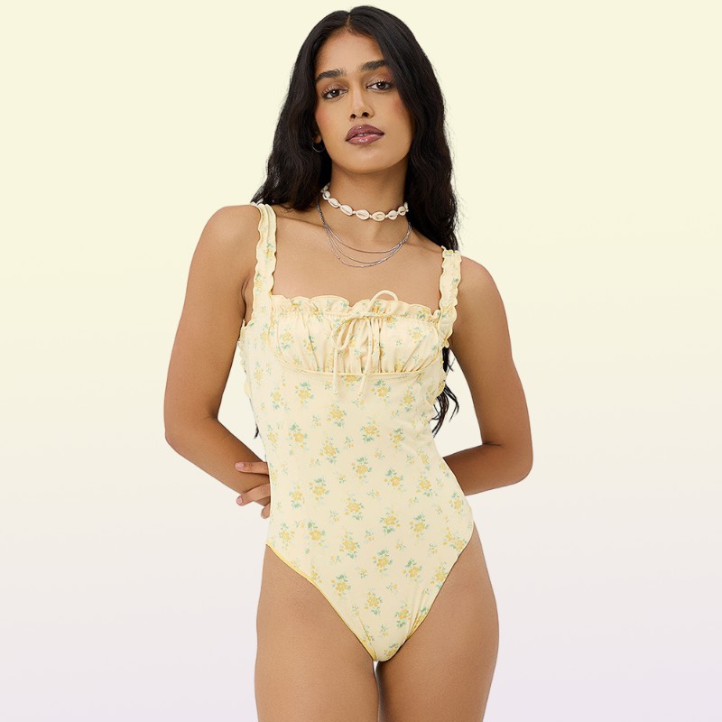 COOBBU Sexy Swimsuit High Cut Swimwear Push Up Bodysuits Summer Bathing Suit Women Monokini OnePiece Suits 220620