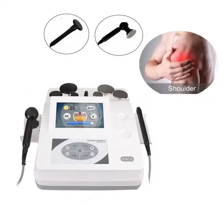 Strong Power Electric 448K Ret Cet RF Back Pain Relieve Skin Tightening Body Slimming Machine for Clinic Indiba 448k Monopolar RF