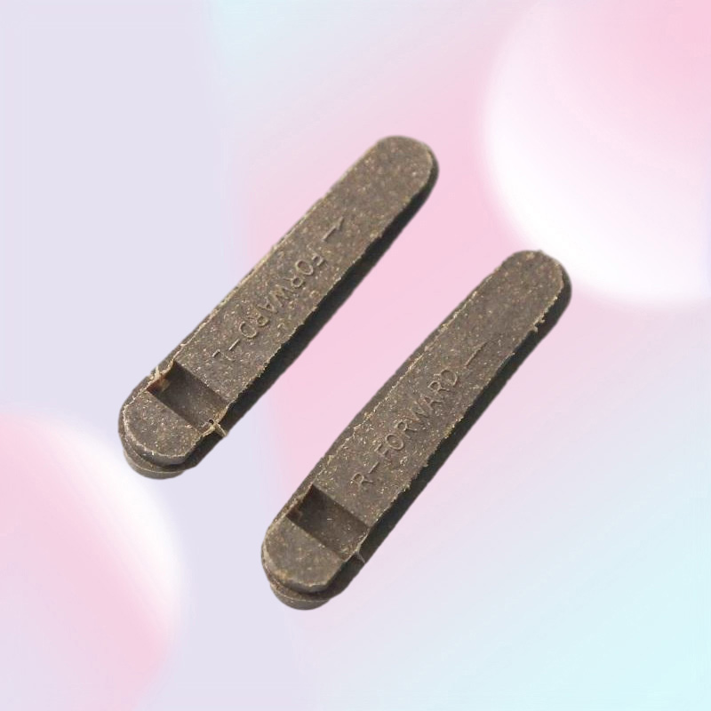Bike Brakes Bicycle Road TRACK Brake Pads Carbon Rim Shoes Brown RightLeft