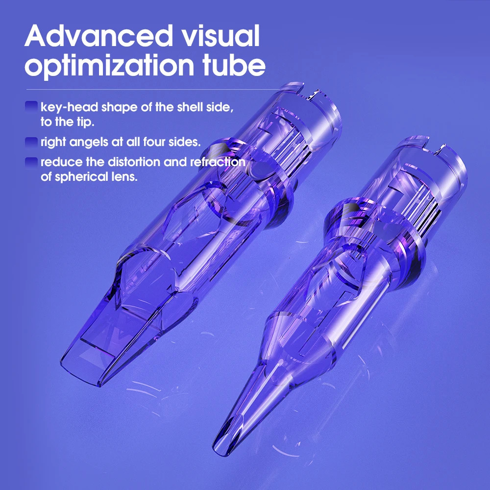 50pcs/Box Mixed Size RL/RS/RM/M Sterilized Mast Tattoo PRO Cartridge Needles Permanent for Tattoo Machine Supply 0.3mm/0.35mm 240102