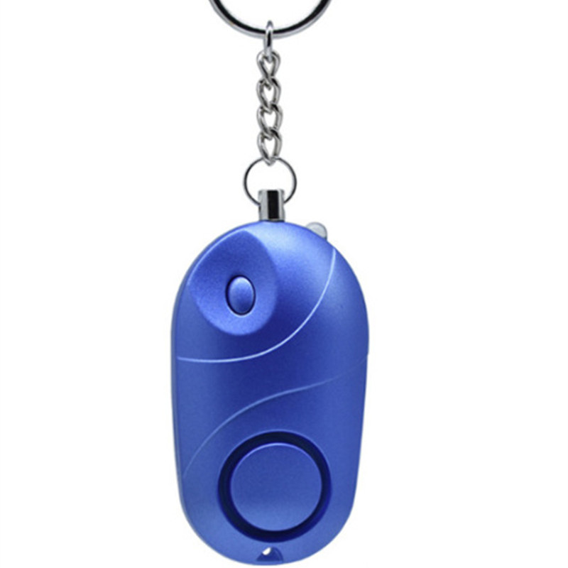Personal Alarm for Children Girl Women Old Man Security Protect Alert Safety Scream Loud Keychain 130db Egg LED Anti-Lost Alarms DHL Free