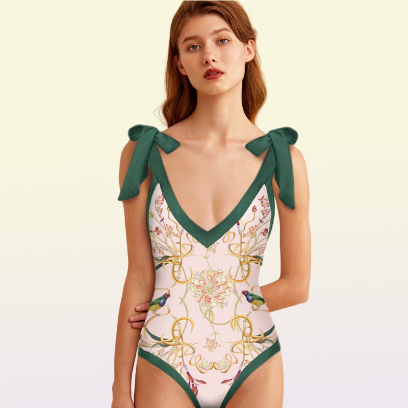 COOBBU Sexy Swimsuit High Cut Swimwear Push Up Bodysuits Summer Bathing Suit Women Monokini OnePiece Suits 220620