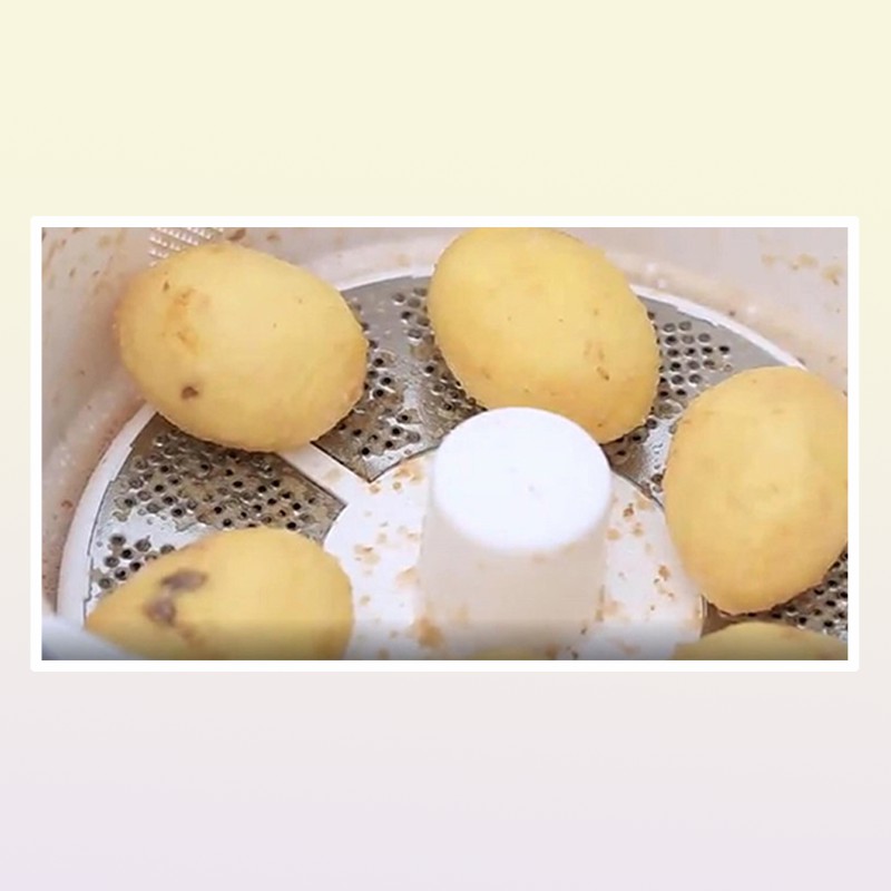 Electric Peelers Electric Potato Peeler Machine Home Commercial Potato Peeling Vegetable Dehydrator Portable 221110