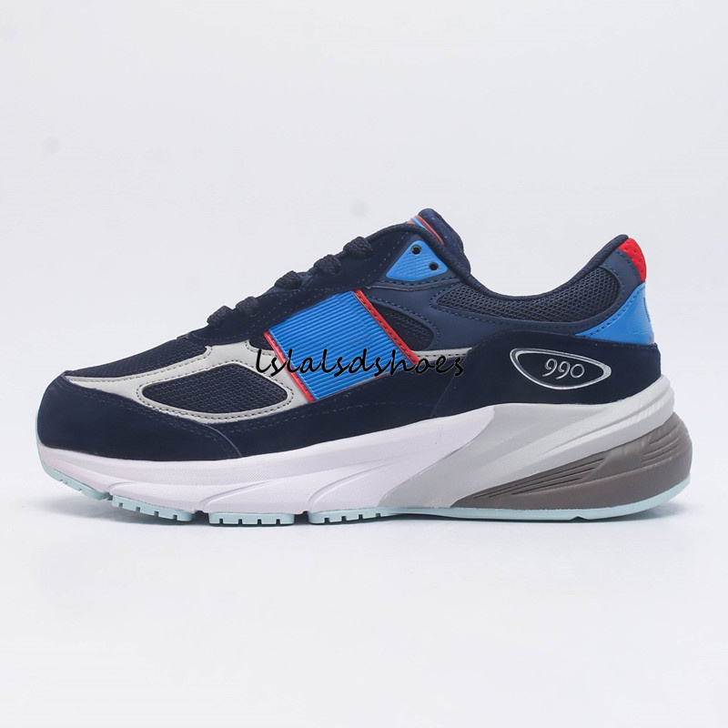 Running Shoes Action Bronson 990v6 Lapis Lazuli Baklava Men Women Sports Low Sneakers 36-45