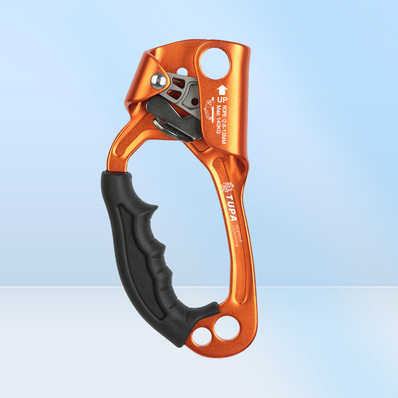 Climbing Harnesses Outdoor Rock Climbing SRT Professional Hand Ascender Device Mountaineer Handle Ascender Left Hand Right Hand Cl