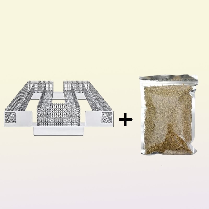 Tools Accessories BBQ Pellet Maze Smoker Cold Smoke Generator Stainless Steel Grill Apple Wood Chips Smoking Barbecue
