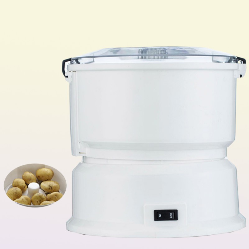 Electric Peelers Electric Potato Peeler Machine Home Commercial Potato Peeling Vegetable Dehydrator Portable 221110