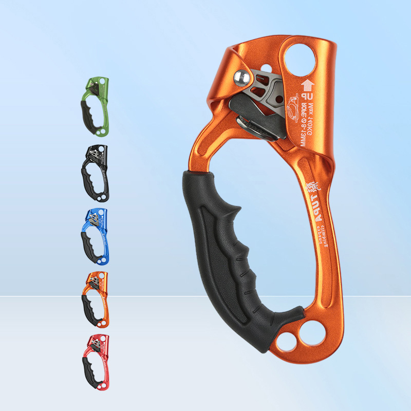 Climbing Harnesses Outdoor Rock Climbing SRT Professional Hand Ascender Device Mountaineer Handle Ascender Left Hand Right Hand Cl