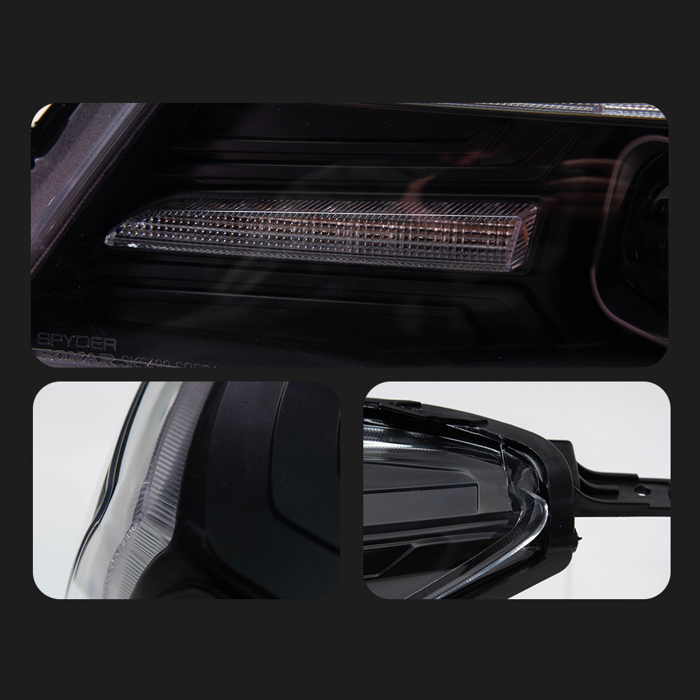 Head Lamp For Subaru Forester Headlights 2013-20 16 Upgrade Styling LED Daytime Lights DRL Turn Signal High Beam