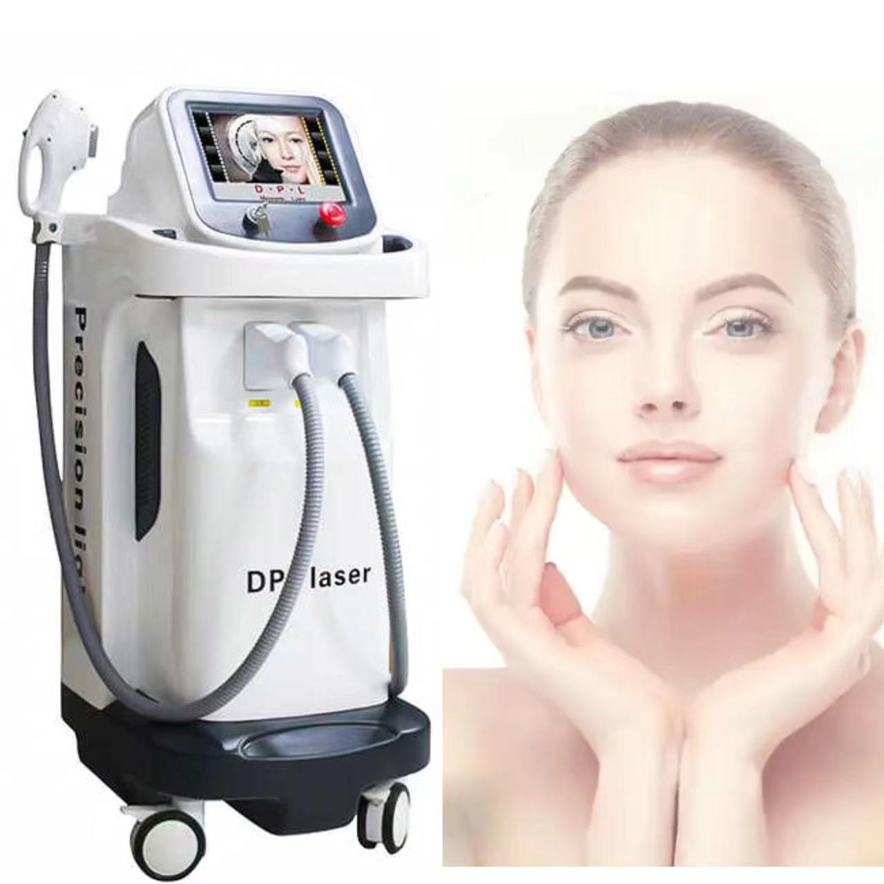 2026 Upgrade DPL Laser Hair Removal LASER DPL Narrow-Spectrum Skin Rejuvenation Vascular Lesions Acne Pigment Wrinkles Removal CE Approved