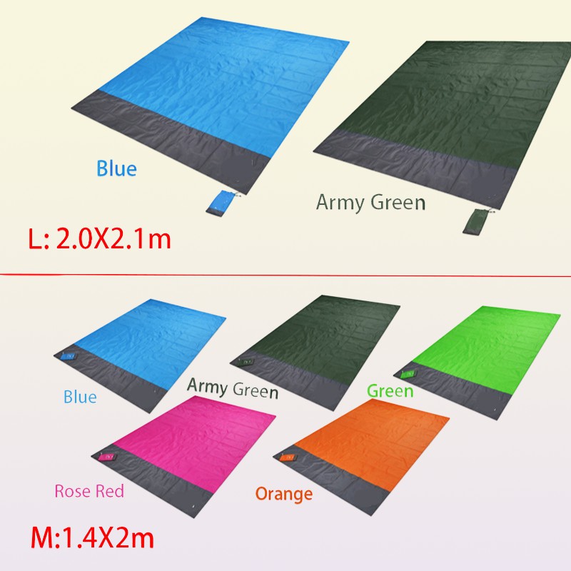 Camping Mat Waterproof Beach Blanket Outdoor Portable Picnic Ground Mat Mattress Outdoor Camping Picnic Mat blanket