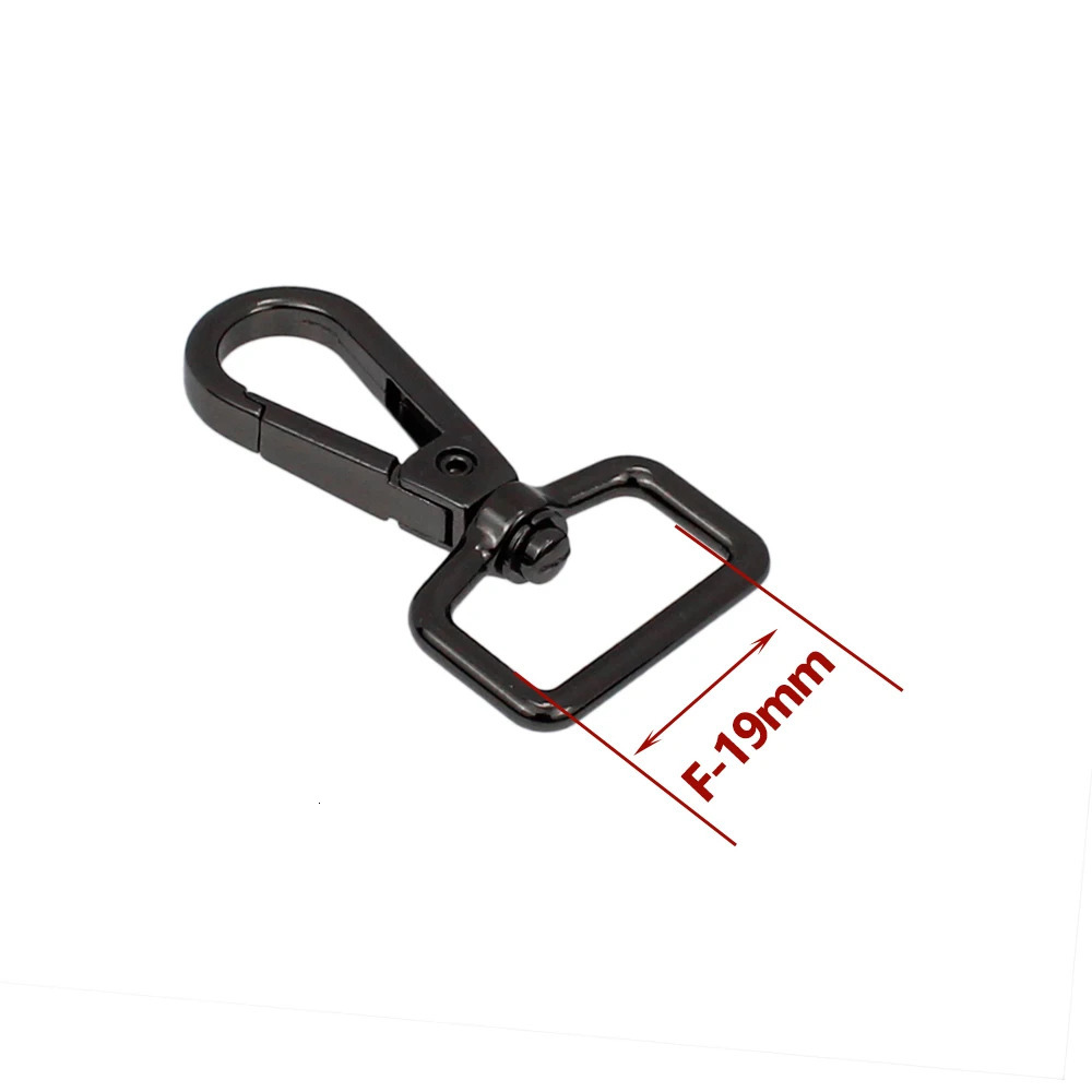 50Pcs Metal Swivel Leather Bag Handbag Purse Shoulder Strap Belt Clip Trigger Buckle Keychain Key Ring Dog Chain Collar Clasp 240103