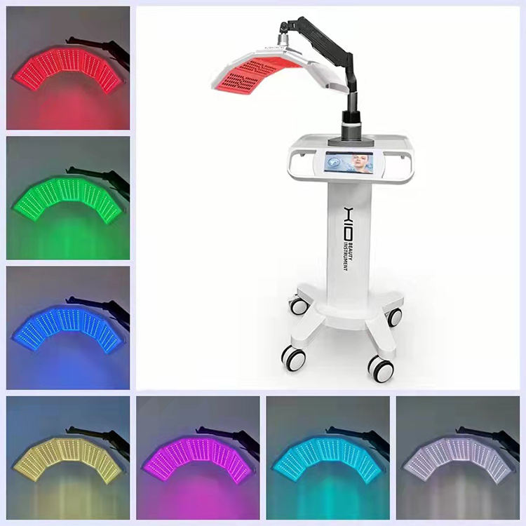 Phototherapy Bio-light 273 Beads 7 Colors LED Skin Laxity Improvement Face Firming Photodynamic Therapy Pore Shrinking Scalp Care Instrument