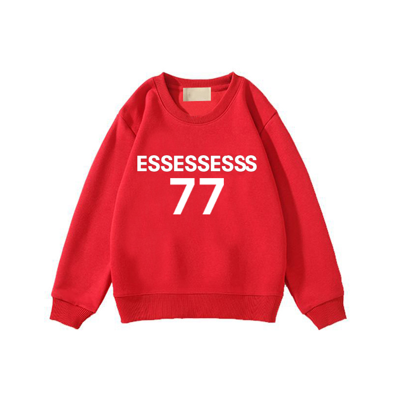 Pullover ESS Deaigner Baby Hoody Kids Sweatshirts Children Hoodies Cotton Outwear Pullover Sweatshirt Boys Girls Clothes Long Sleeve Kid Clothing Sw Y
