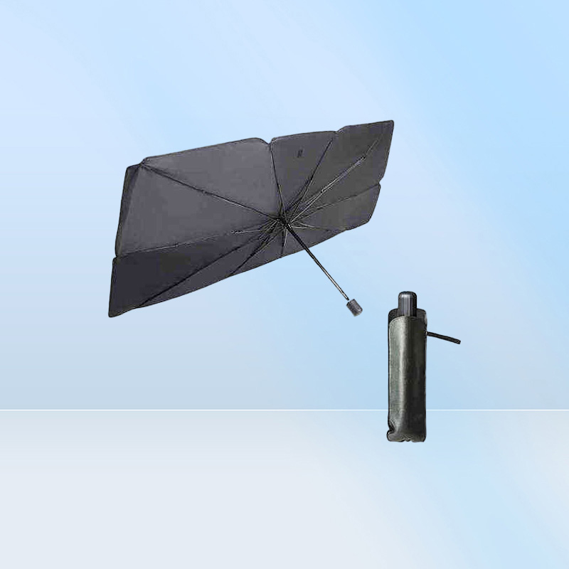 125cm 145cm Foldable Car Windshield Sun Shade Umbrella Car UV Cover Sunshade Heat Insulation Front Window Interior Protection Y220