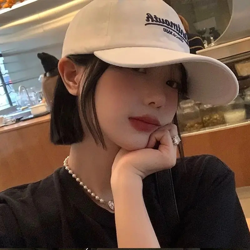 Short Wig Caps Cool Wigs Cap Women Casual Straight Hat Fashion Baseball Natural Bonnets Punk Y2K Bonnet 240103