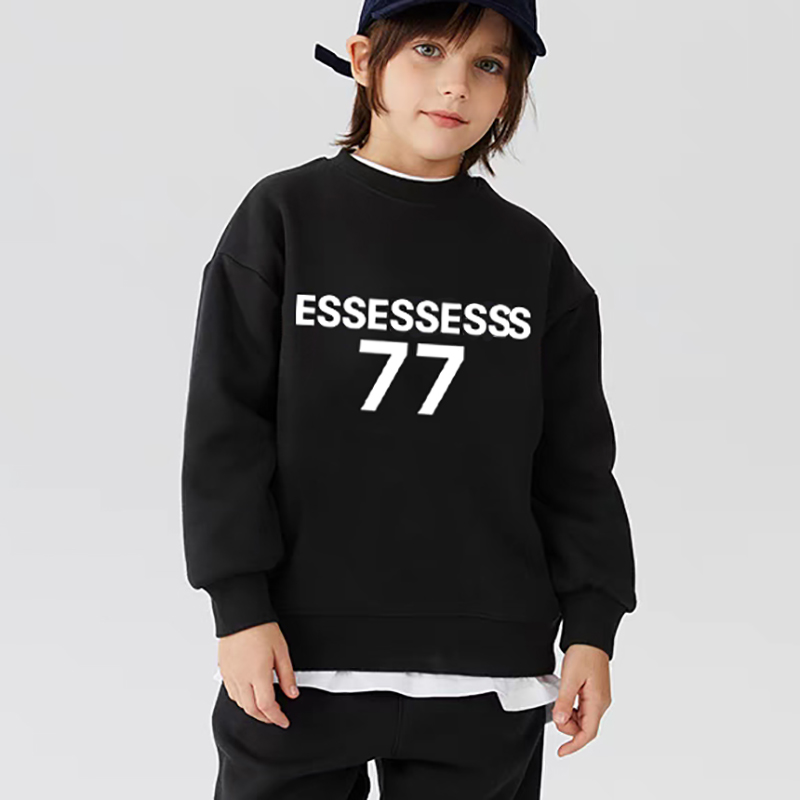 Pullover ESS Deaigner Baby Hoody Kids Sweatshirts Children Hoodies Cotton Outwear Pullover Sweatshirt Boys Girls Clothes Long Sleeve Kid Clothing Sw Y