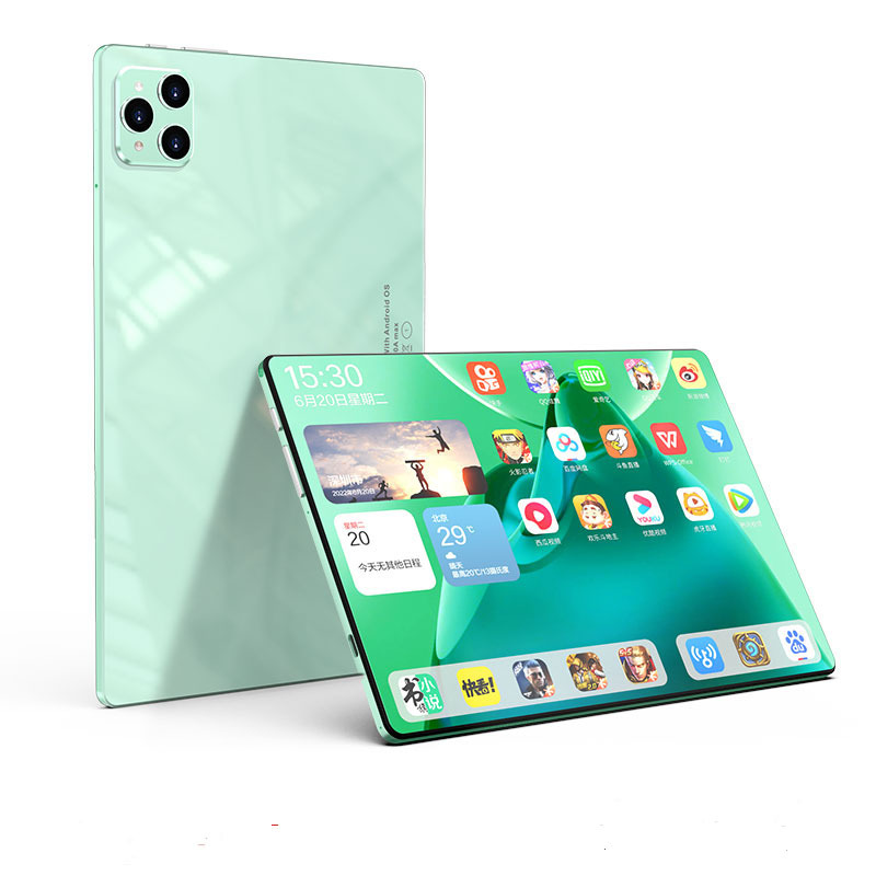 2024 New Tablet Full Screen 14 Game Office 5G All Netcom Student Pad Online Class One Piece Dropshipping