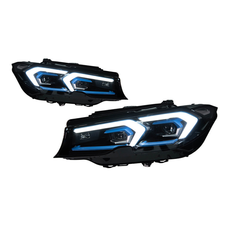 Headlight For 3 Series G20 20 19-20 21 Head Lights Laser Style Turn Signal Lamp LCI Replacement DRL Daytime Lights