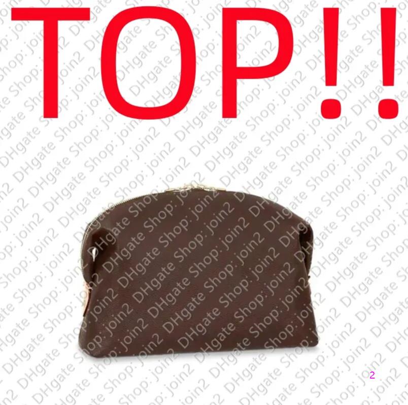 TOP. M46458 COSMETIC POUCH GM MM PM Handbag Tote Hobo Clutch Satchel Wallet Card Holder Pochette Accessoires