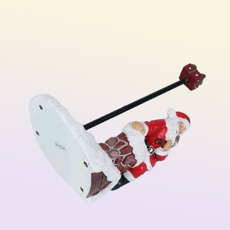 Decorative Objects Figurines JIEME Creative Snowman Santa Claus Paper Towel Rack Christmas Gifts Home Living Room Desktop Decorati3077767