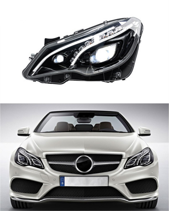 Car Head Light for BENZ W207 LED Daytime Running Headlight 2010-2017 Turn Signal High Beam Lamp
