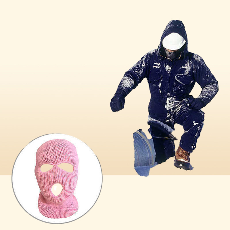 Cycling Caps Masks Dome Cameras Outdoor Balaclavas Full Face Cover Mask Warm Mask Autumn Robber Cool Knitted Men Head Neck Cycling