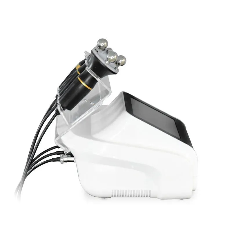 360 RF Massager Body Slimming 3 In 1 Machine Face Lifting Skin Tightening Wrinkle Removal Roller 360 Degree Rotating RF