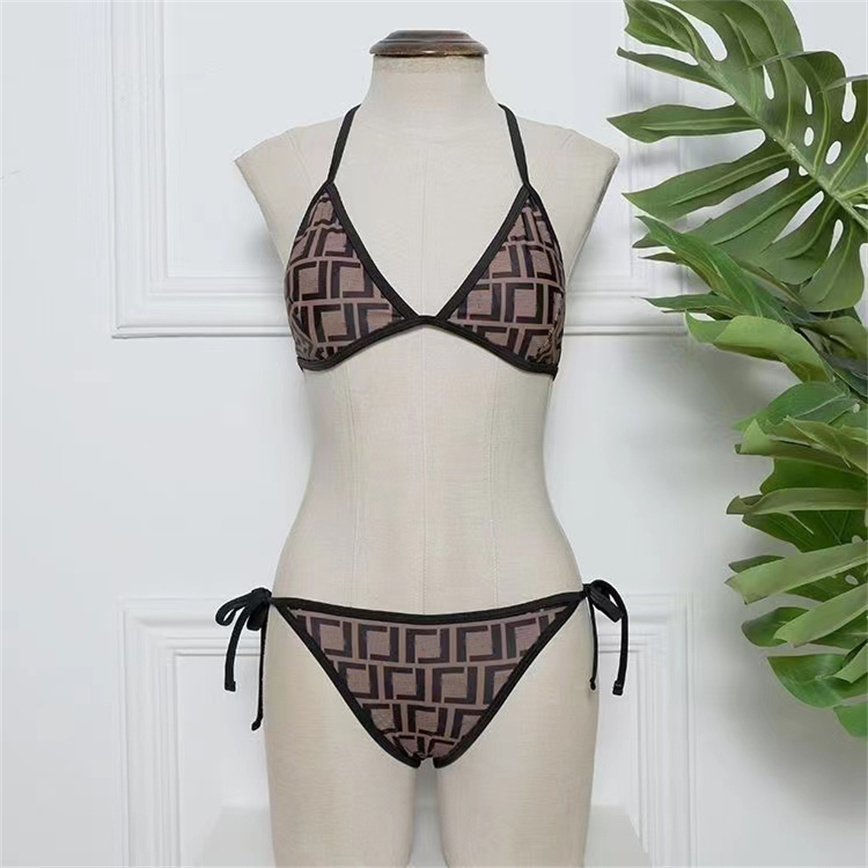 Sexy Letter Underwear Comfort Brief Push Up Bra and Panty 2 Piece Sets for Women gerie SetCasual Fashion Versatile Style