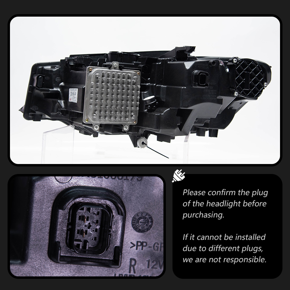 Headlight For 3 Series G20 20 19-20 21 Head Lights Laser Style Turn Signal Lamp LCI Replacement DRL Daytime Lights
