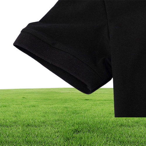 Men039s Turn Neck Stretch Polo Shirt With Multi Snake Embroidery Summer Polos Casual Short Sleeve Tops