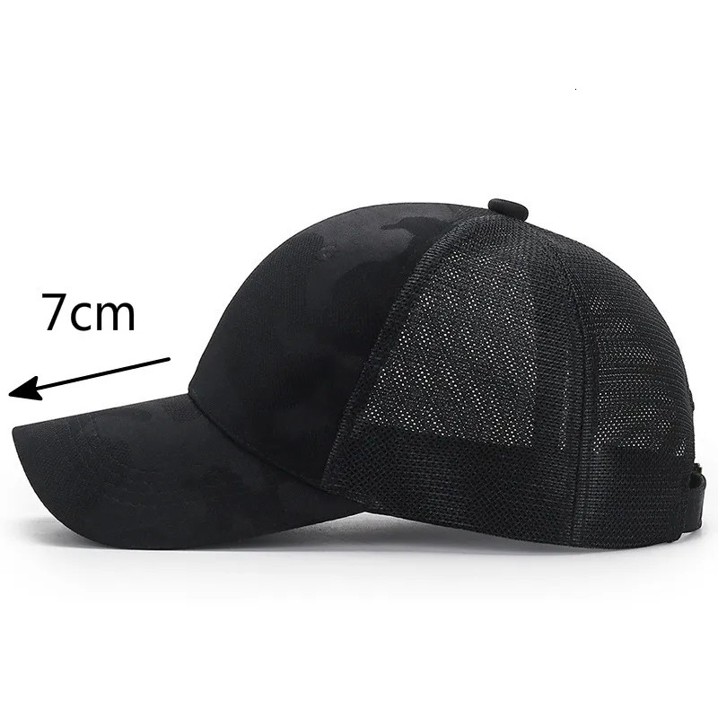 COKK Mesh Cap Women Camouflage Summer Hats For Men Unisex Sunshade Breathable Outdoor Sport Leisure Simple 240103