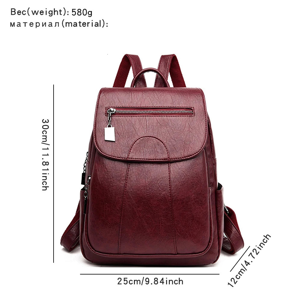 Sell womens largecapacity soft leather backpack antitheft travel bag outing mom girl storage Shcool 240103