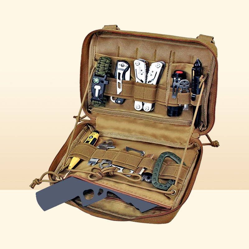 Outdoor Gadgets Pouch Bag Tactical Emergency Pack Camping Hunting Accessories Utility Multi-tool Kit