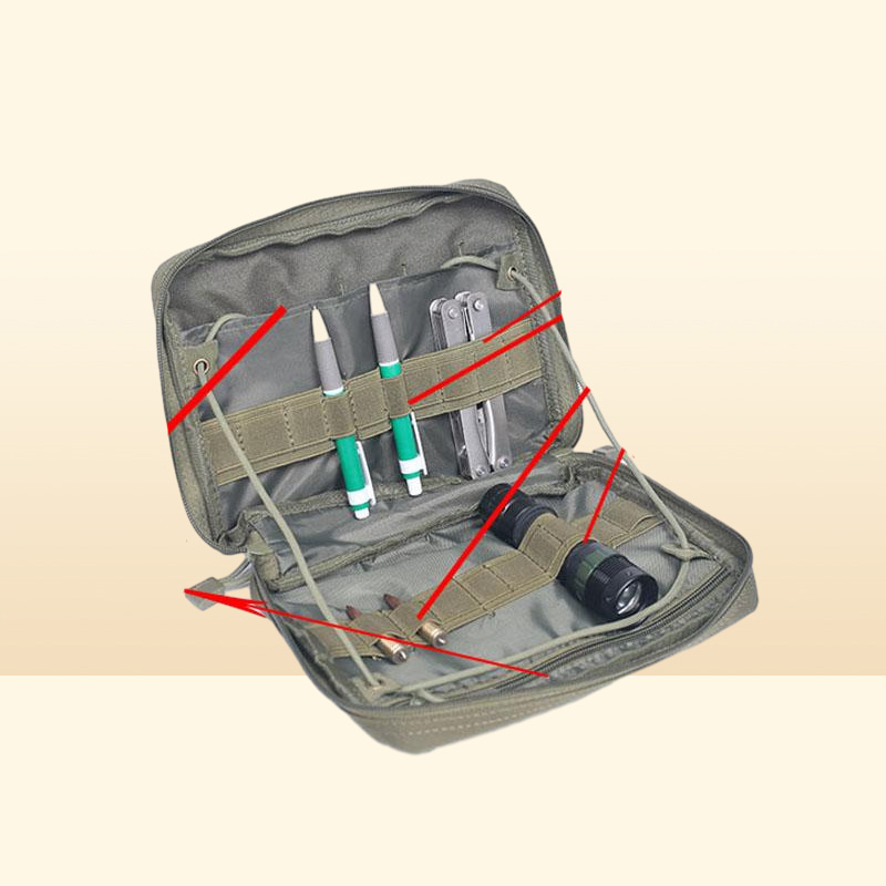 Outdoor Gadgets Pouch Bag Tactical Emergency Pack Camping Hunting Accessories Utility Multi-tool Kit