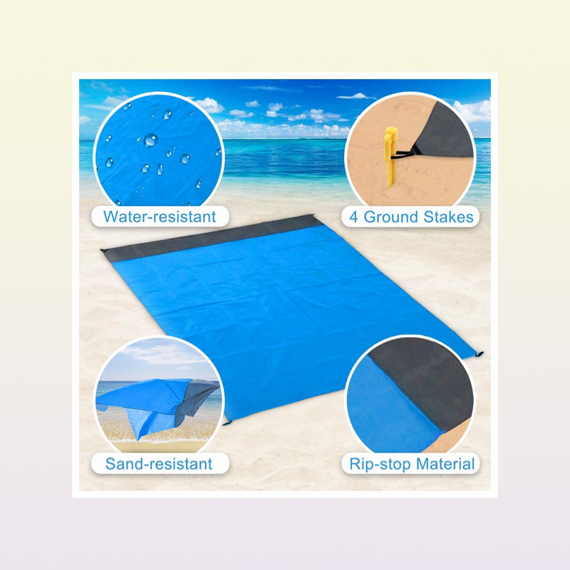 Camping Mat Waterproof Beach Blanket Outdoor Portable Picnic Ground Mat Mattress Outdoor Camping Picnic Mat blanket