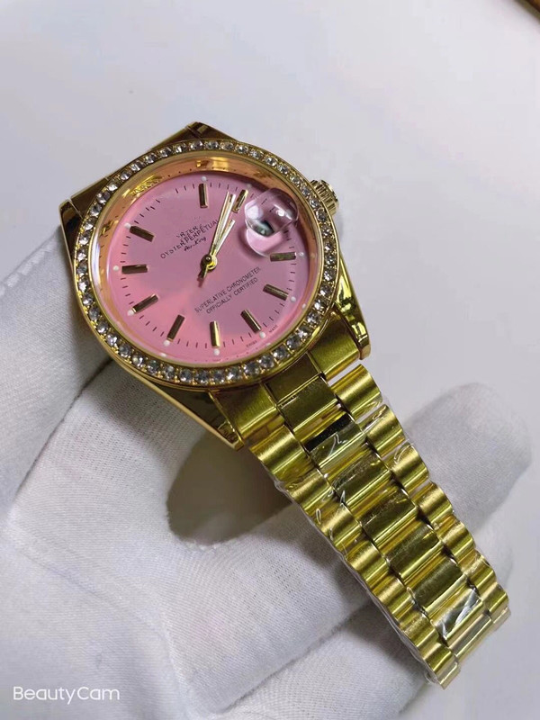 38mm Luxury Watch men and Woman diamond Watches precision positioning full-featured quartz Watch Stainless steel dial Holiday