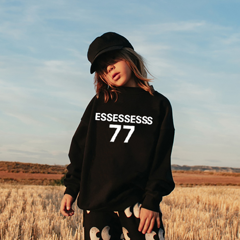 Pullover ESS Deaigner Baby Hoody Kids Sweatshirts Children Hoodies Cotton Outwear Pullover Sweatshirt Boys Girls Clothes Long Sleeve Kid Clothing Sw Y