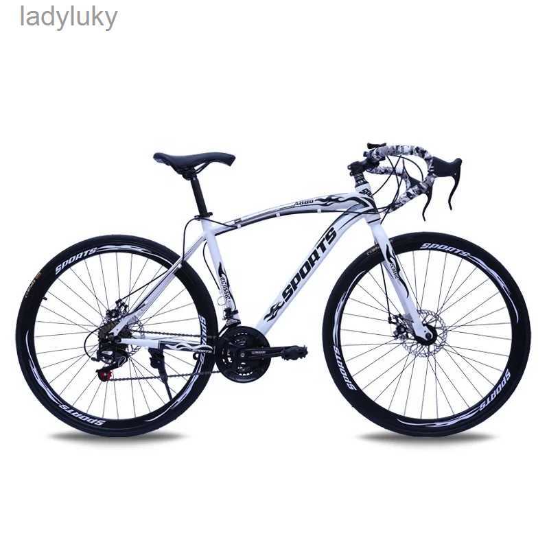 Bikes Adult Used Light Weight Sale Handlebar Pedal Rim Wheel Disc Brake Cycling Tire 26 Inch Bicycle Frame 700C Cheap Carbon Road BikeL240105
