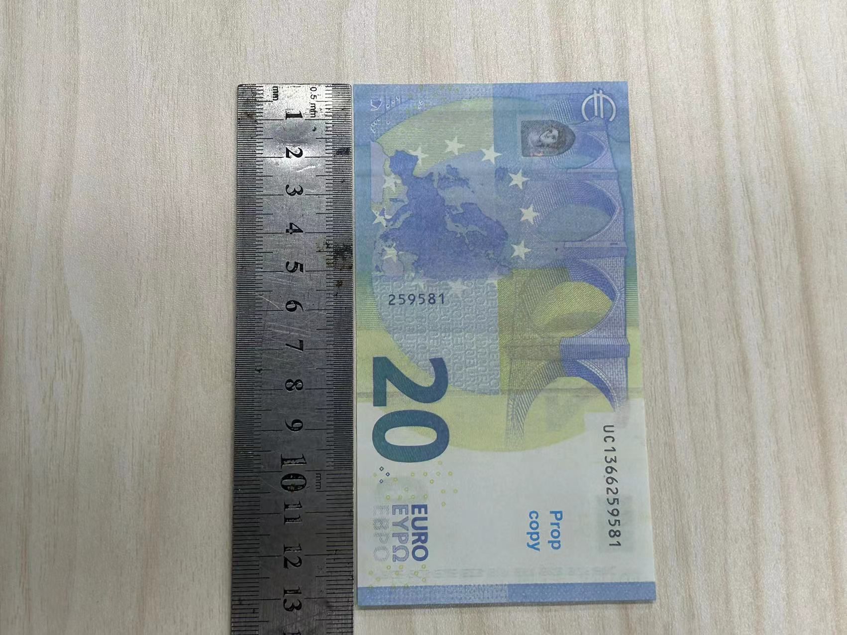 Copy Money Actual 1:2 Size Printed Creative Fake Euro Pounds Wallet Fashion Dollar Purse Card Holders Children Kids Gift P Dbtel