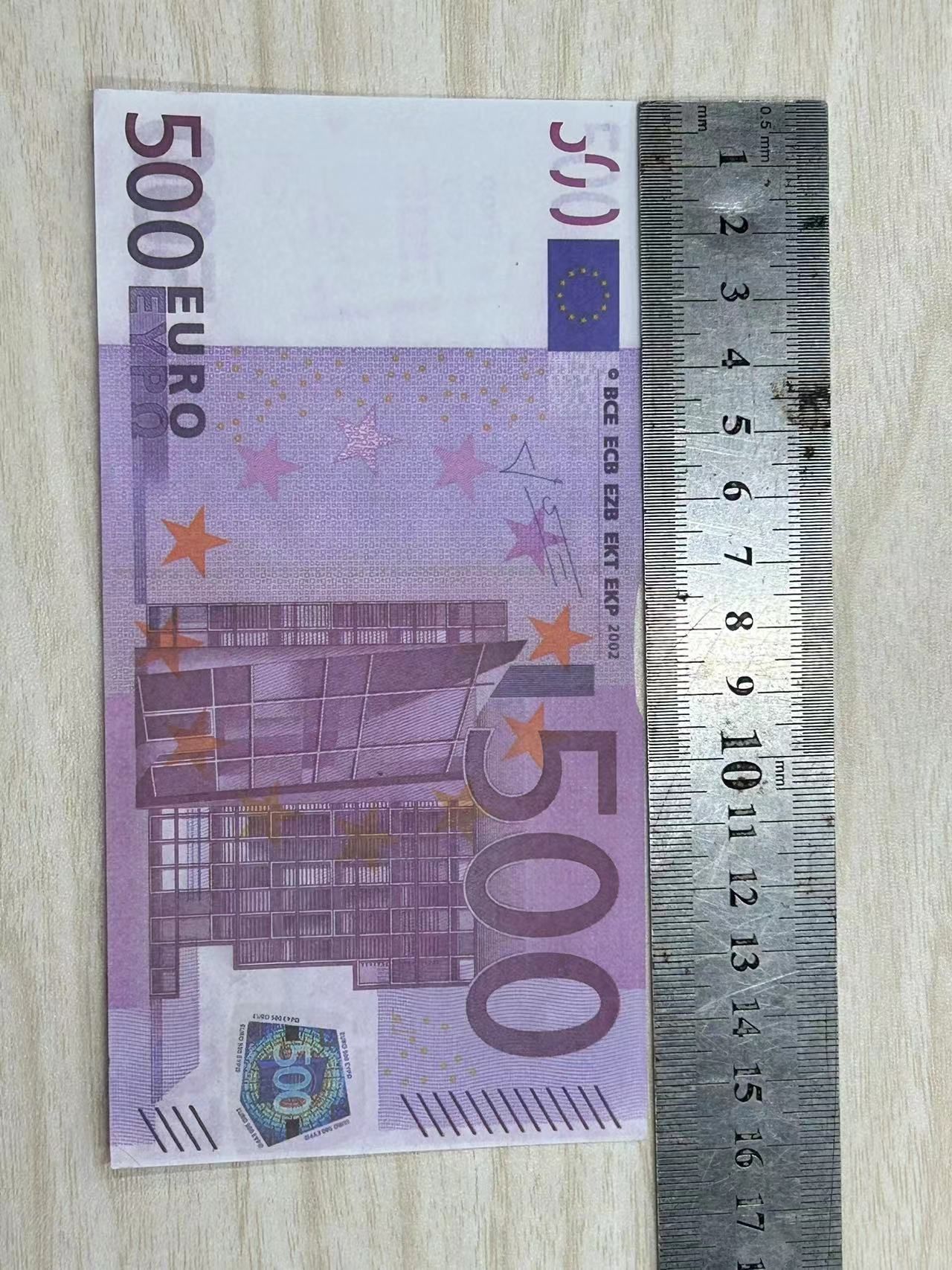 Copy Money Actual 1:2 Size Party Supplies Fake Banknote 10 20 50 100 200 500 Euros Realistic Xodao