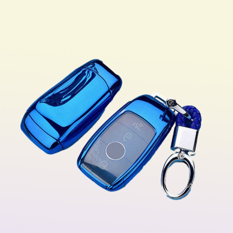 Car Key Hight quality Tpu Car Key Cover Case Shell Bag Protective Key Ring For Mercedes E Class W213 S class Access