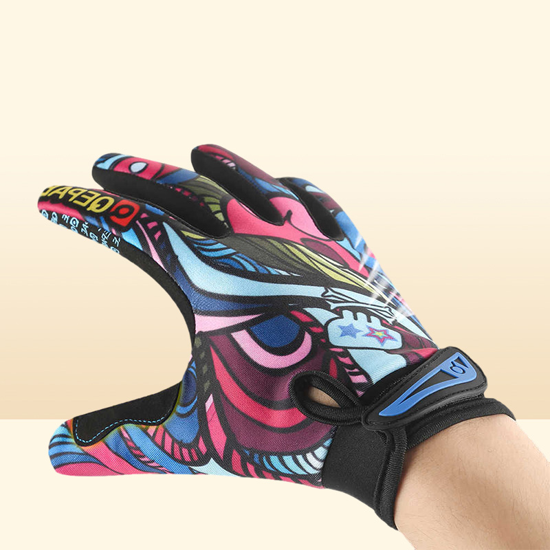 Cycling Gloves MTB Cycling Gloves Men Women Full Finger Bicycor Sn Shockproof Motorcycle Mitten Winter Warm Bike Outdoor Sport Glove T221019